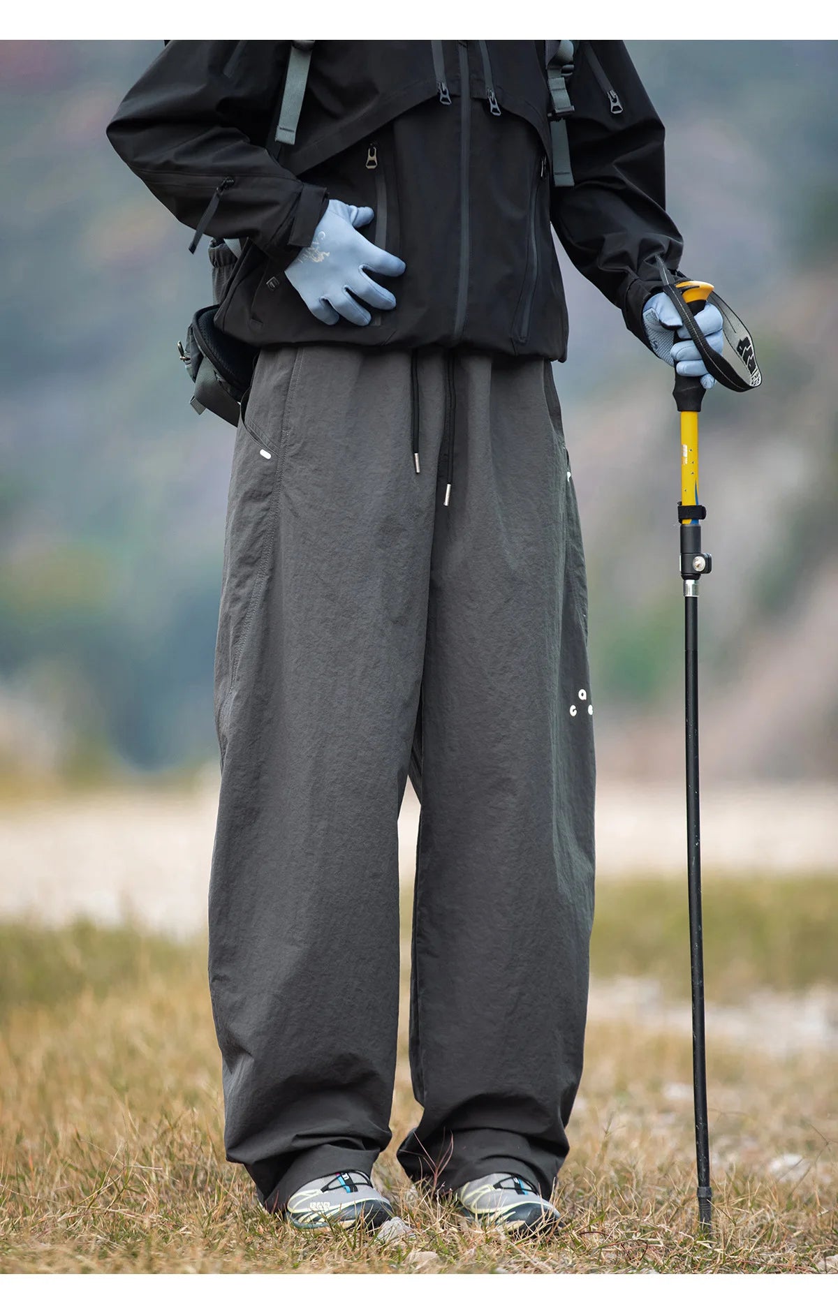 TFETTERS 2026 Spring New Arrival Outdoor Cargo Pants Man Water Repellent Windproof Oversized Curved Blade Techwear Trousers Men
