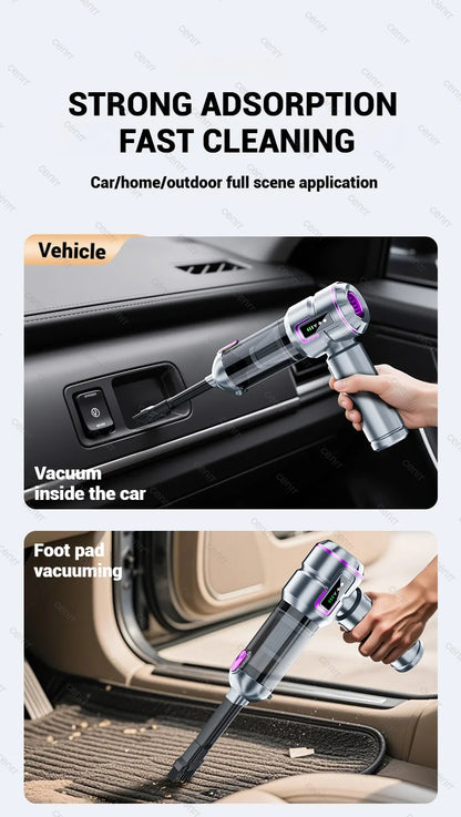 Car Vacuum Cleaner Mini Powerful 998000PA Portable Home Appliance Handheld Blower  Vacuum Cleaner for Car Cleaner
