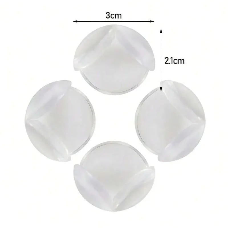 12Pcs Child Baby Safety PVC Protector Table Corner Edge Protection Cover Anticollision Edge & Guards 12Pcs Child Baby Safety PVC