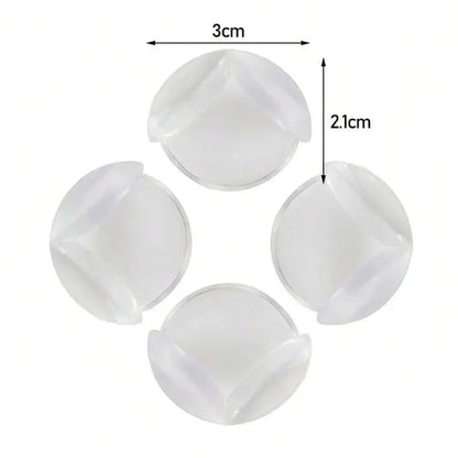 12Pcs Child Baby Safety PVC Protector Table Corner Edge Protection Cover Anticollision Edge & Guards 12Pcs Child Baby Safety PVC