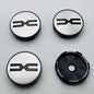 4pcs 3D 60mm Car Wheel Center Caps Whit Emblem LOGO Sticker Rim  Hub Cover Car Styling Auto Accessories for DACIA Spring Duster