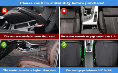 2Pcs Car Seat Gap Filler Side Seam Plug Strip Leak-proof Filling Strip For All Car Model Wallet Phone Holder Car Accessories