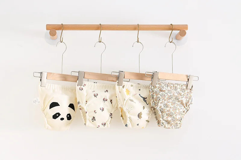 Cotton Baby Training Pants for Kids Diaper Waterproof Underwear Infant Panties Washable Boys Girl Cloth Diapers Reusable Nappies