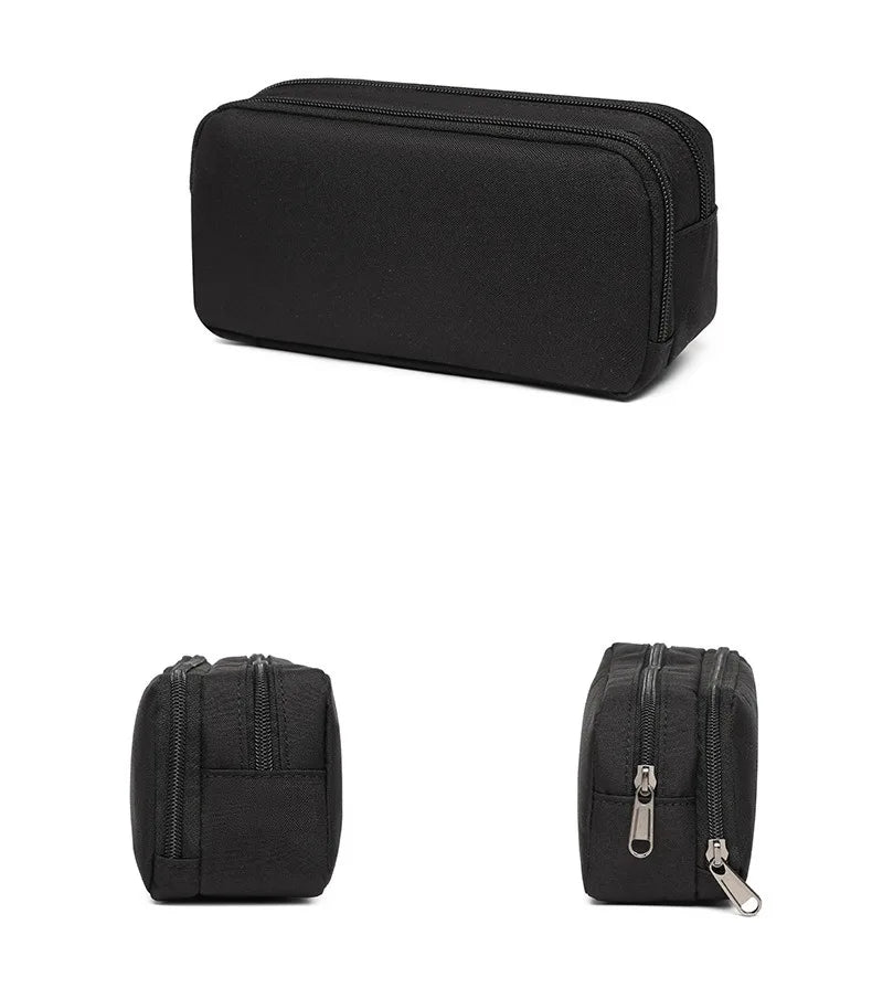 Pencil Pouch with Stationery Large Capacity Pencil Pouch Korean Style Aesthetic Pencil Bag Storage Bag for School Office Travel