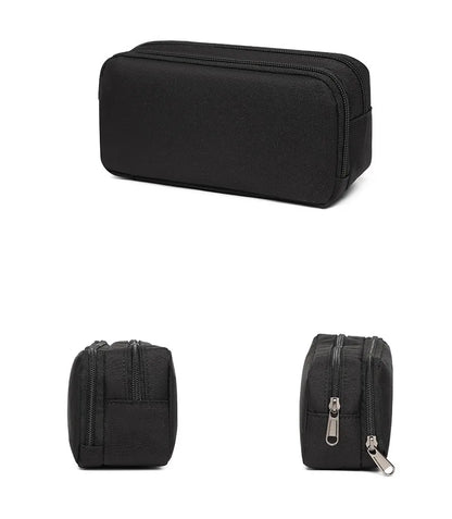 Pencil Pouch with Stationery Large Capacity Pencil Pouch Korean Style Aesthetic Pencil Bag Storage Bag for School Office Travel