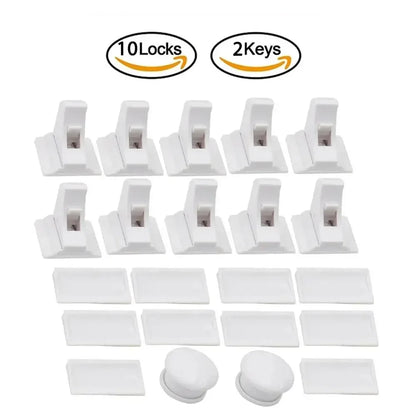 Magnetic Children's Lock for Extra Cabinet Door Safety: A Must-Have for Parents  Drawer Lock  Baby Protection  Baby Safety Lock