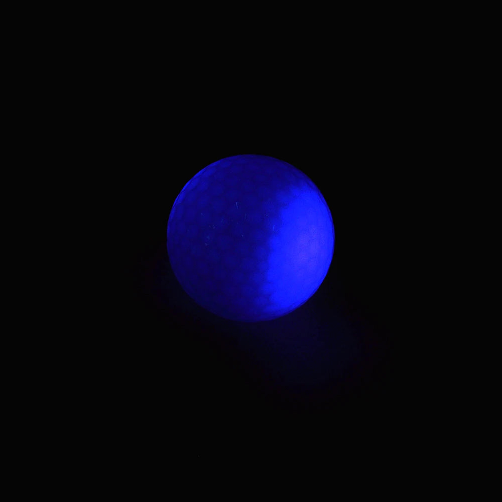 Durable Luminous Golf LED 3-layer Practice Ball Glitter Long Lasting Bright Golf Balls  Glow In The Dark For Night Practice 골프
