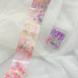 1Pc 100cm Flower Nail Foils for Transfer Paper Floral Stickers Rose Nails Wraps Tulip Nail Art Decorations