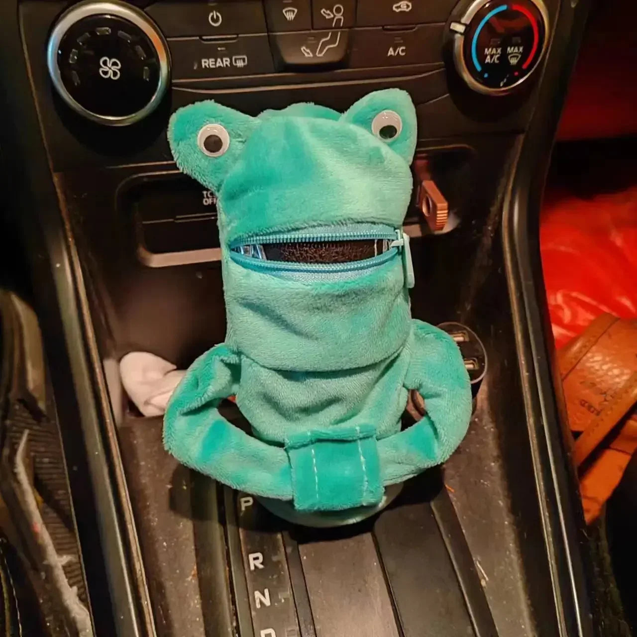Car Hoodie Handle Shark Cute Hoodie Car Gear Shift Knob Cover Short Plush Manual Handle Gear Auto Interior Accessories