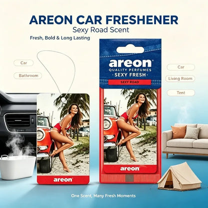 Girl Poster Car Air Freshener 6 Styles 20‑120 Pack Hanging Scent Paper Cards For Auto Closet Home Decor