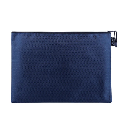 A4 Waterproof Canvas File Folders Football Pattern Thick File Bag Student Teacher Document Bag Business School Supplies