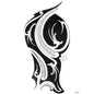 Waterproof Temporary Tattoo Sticker Joker Skull Letter Big Size Body Art Flash Tatoo Fake Tatto Stickers for Girl Men Women