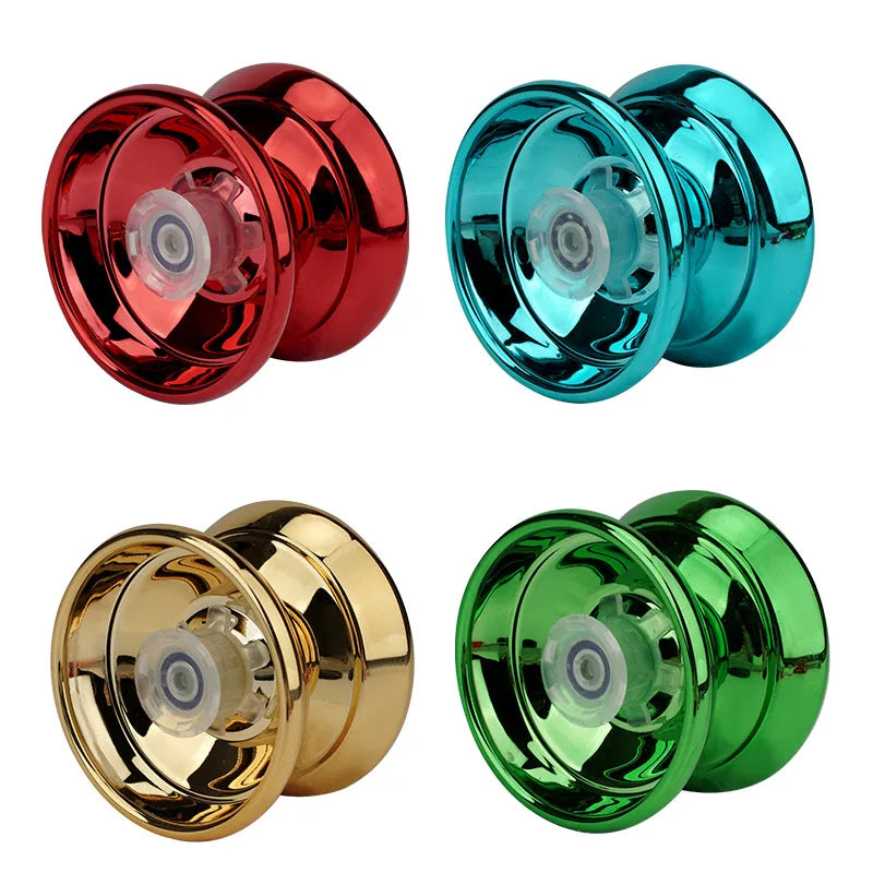 Professional Aluminum Metal Yoyo Ball for Children Beginners - Competitive Yoyoball with Accessories Suitable for Adults And Kid