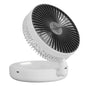 Lenovo 5000mAh 3IN1 Rechargeable Multifunctional Portable Fan Wall Mounted Fan 90° Folding Fan 4 Gears With Warm Night Light