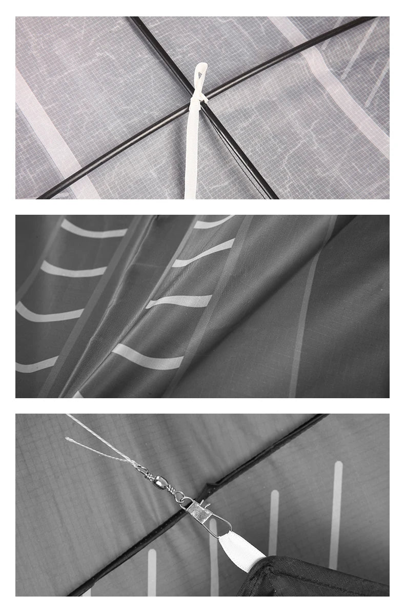 Yongjian 2m Aircraft Kite Delta Kite Suitable for Outdoor Camping with Large Adult Kites Beach Camping Activities