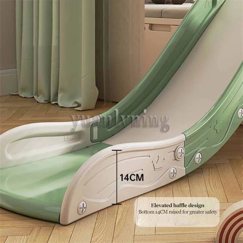 Foldable Kids Slide Adjustable Climbing Slide for Bed Sofa Stair Kids Toddler Slide Climber Toy Playground Playset Indoor