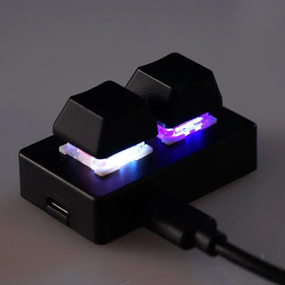 2-key Shortcut Keyboard Copy And Paste USB Custom Programmable Macro Mechanical Keyboard Hot Key Mouse