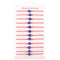 12 Chain Simple Exquisite Jewelry Evil Eye Woven Bracelet Set Rope Chain for Men and Women