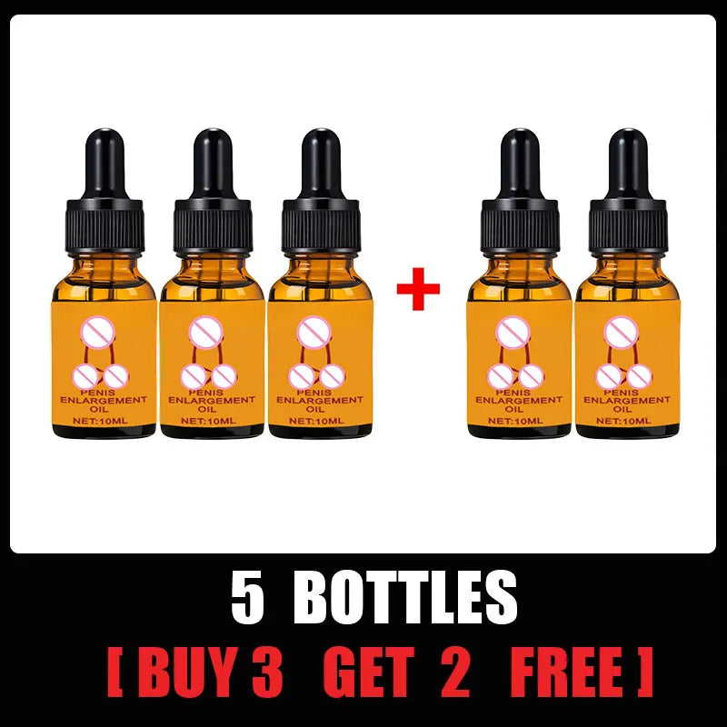 Powerful Men Big Dick Enlargement Gel Increase Big Size Penis Erection Sex Product Climax Delay Extender Enhancer Massage Oil