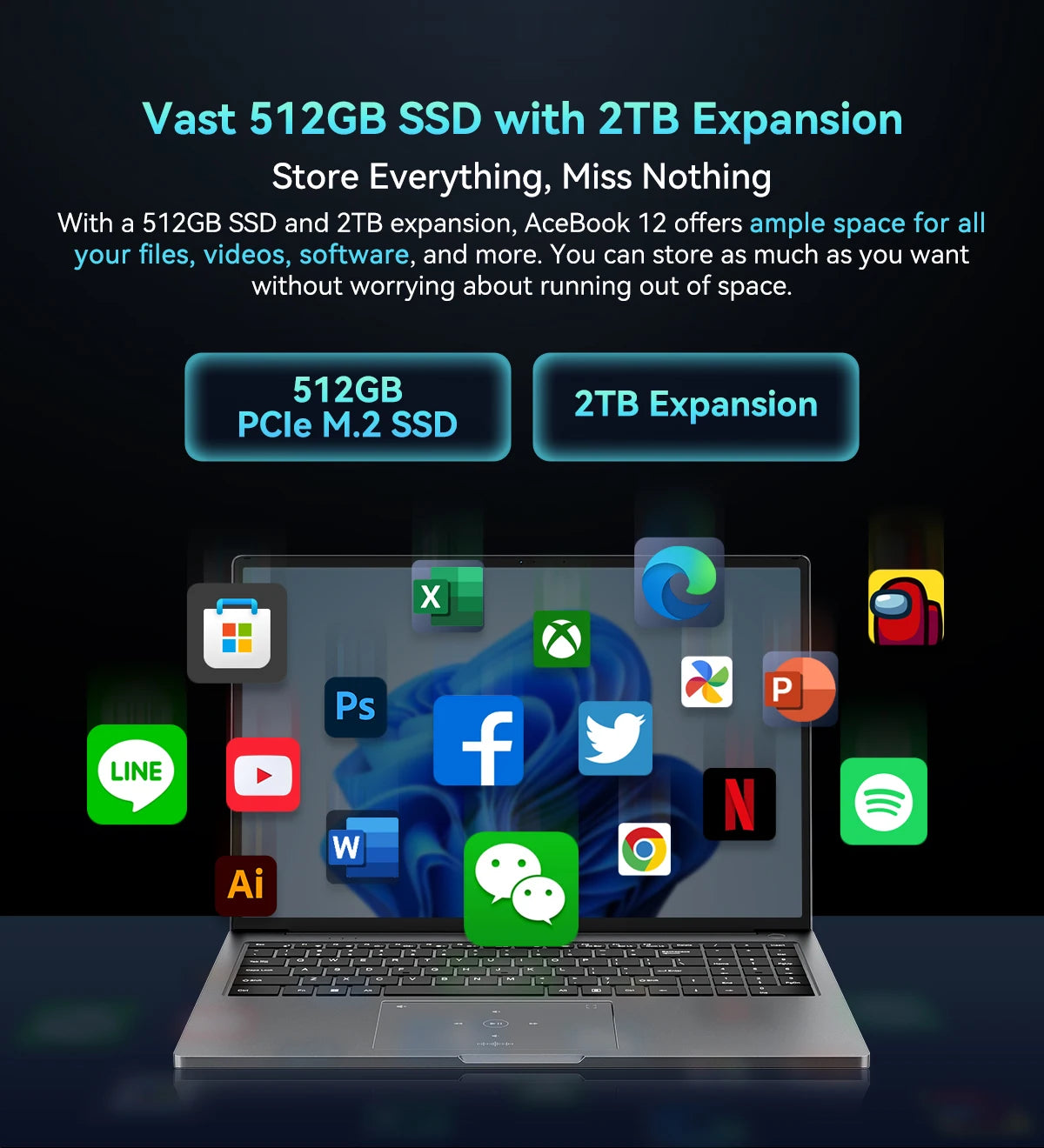 Blackview Acebook 12 Win 11 Pro Laptop 16'' 1920*1200 Display, Intel I5-1030NG7 Notebook, 16GB 512GB, 5000mAh