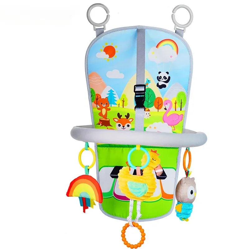 New Baby Toy Eletric Simulation Steering Wheel Toys With Light Sound Baby Kids Developing Educational Games Car Seat Back Gifts