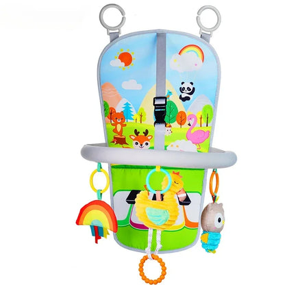 New Baby Toy Eletric Simulation Steering Wheel Toys With Light Sound Baby Kids Developing Educational Games Car Seat Back Gifts