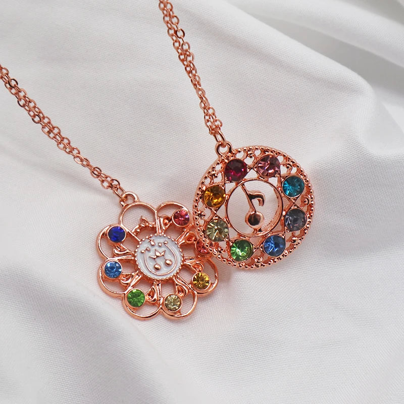 Doremi Magical DoReMi necklace pendant sweater chain anime cartoon accessories peripheral