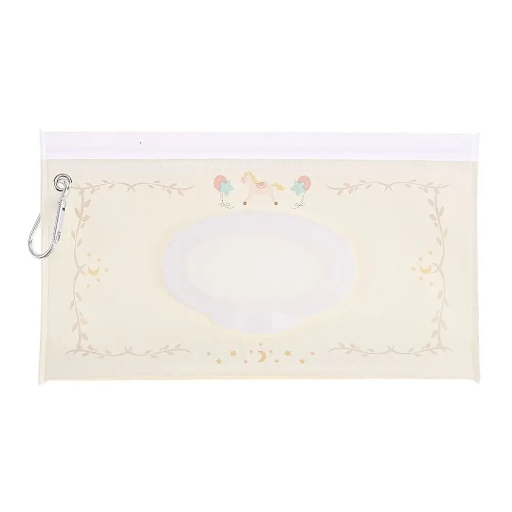 1Pc EVA Baby Wet Wipe Pouch Wipes Holder Case Flip Cover Snap-Strap Reusable Refillable Wet Wipe Bag Outdoor Useful Tissue Box