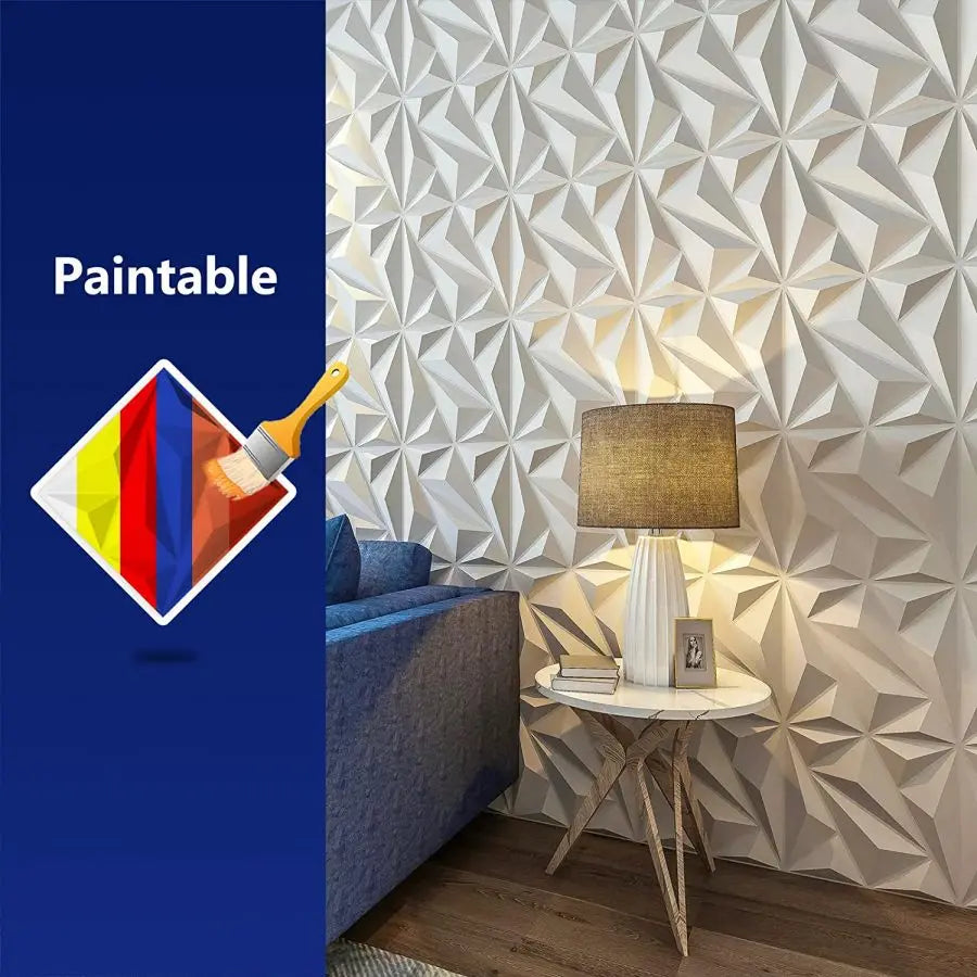 12pcs/20pcs 3D textured wall panels for indoor wall decoration,suitable for living room hall bedroom hotel office,30cmx30cm