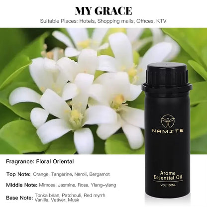 NAMSTE 100ML Glory Upgrade Concentrated Perfume Essential Oil For Electric Diffuser Device Pure Plant Extract Aromatic Oasis