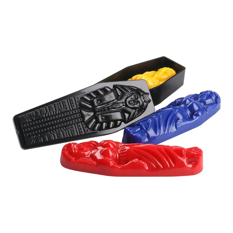 Mummy Prediction Magic Tricks Plastic Egyptian Mummy Mystery Box Close Up Magic Props Show Party Magic Toys Accessories