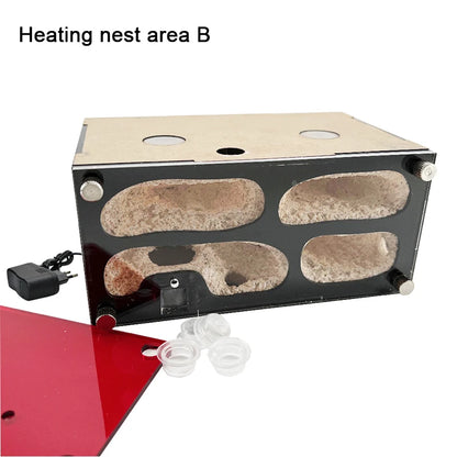 Expanded Anthill Ant House Acrylic Ant Kennel Insect Box Concrete Ant Farm Intelligent Temperature Control Ants Nest Spliceable