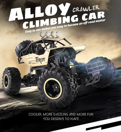 Oike RC Car Remote Control Climbing Vehicle Outdoor All Terrain 4X4 Off-road Trucks Rock Climber 4WD Buggy Racing Drift Cars Toy