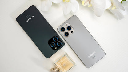 Global Version DOOGEE Note 58 Android 15 Smartphone 8GB RAM+128GB ROM 6.75" HD+ 90Hz IPS Screen 6250mAh Large battery NFC