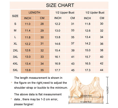 Large Size Front Closure Bra Wire Free Vest Brassiere Intimates Women's Push Up Bralette Underwear Female Unlined Bras Lingerie