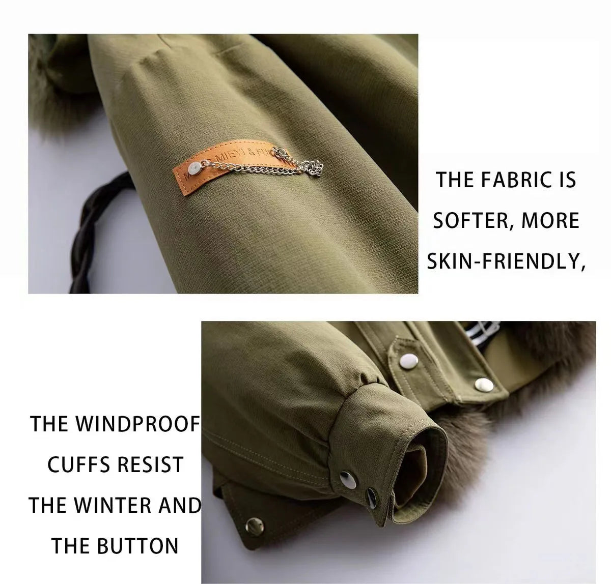Upgraded 2023 Autumn/Winter omen's Pi vercomes Warm tras Coat Natural Fox Hair Fashion Wool Coat Temperament Slimming Inner Tank