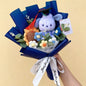 Cartoon Anime Series Hellokitty Kulomi Plush Toys Creative Graduation Bouquet Children's Day Birthday Graduation Gifts For Kids