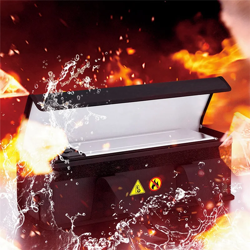 A98I-E-Bike Lithium Battery Explosion-Proof Charging Bag: Fireproof And Waterproof Storage