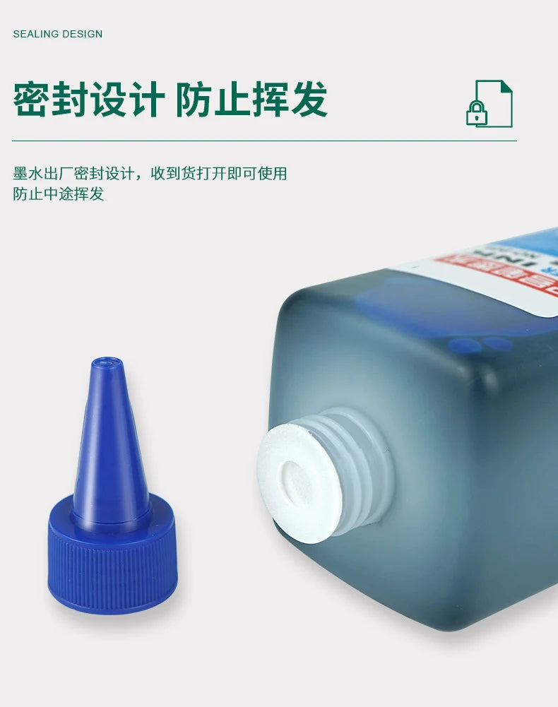 1 Box 500ml Permanent Marker Ink,Oily,Quick-Drying,Waterproof And Non-Fading,Non-Erasable 3 Colors Marker Ink Filler Liquid