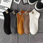 5/10/20/30 Pairs Men Ankle Socks Fashionable Letter Sports Style Odor Proof Sweat Absorbing Breathable Invisible Running Socks