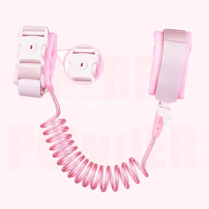 2-meter Lock Key for Infants Young Children Anti Loss Traction Rope for Anti Loss Bracelet for Children and Baby Safety Belt