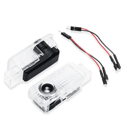 2PCS Car Door LED Light Logo Laser Projector Welcome Light For Audi sline TT Q2 Q3 Q5 Q7 Q8 A3 A4 A5 A6 A7 R8 B5 B6 B7 B8 C5 C6