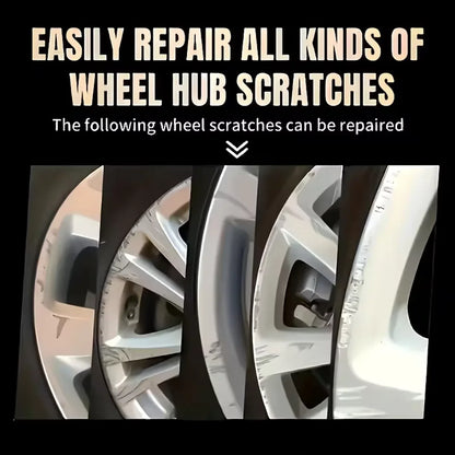 Automotive Chrome Scratch Repair Pen Metal Surface Touch‑Up Restore Coating for Car Rim Window Trim Household Metal Fixtures