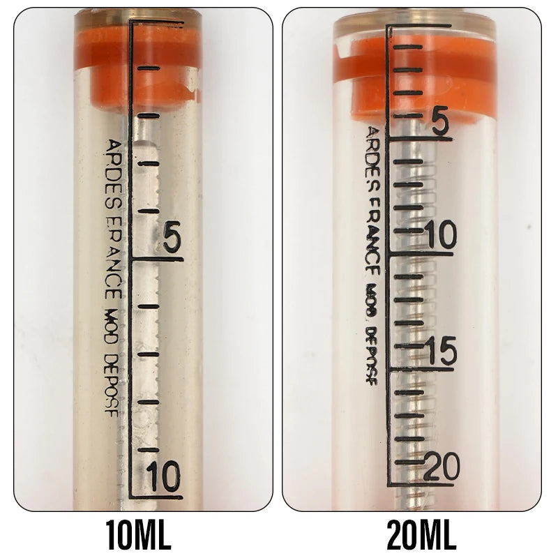 10/30/50ML Animal Syringe Plastic Veterinary Syringe With Needle Bird Feeding Rearing Poultry Syringe Small Pet Medicine Feeder