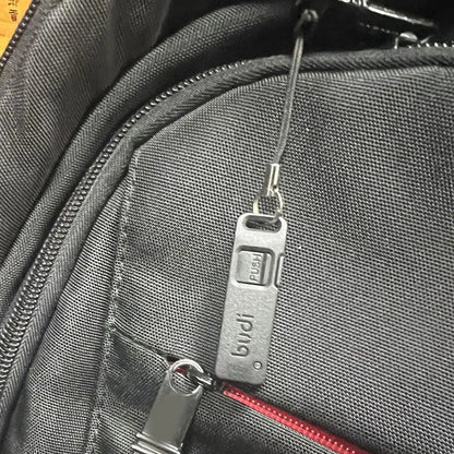 Multifunctionele kaartslot opslagdoos TF SIM-kaartejector opslagslot met Lanyard Anti-verloren SIM-kaartverwijderingsnaalden 1pc