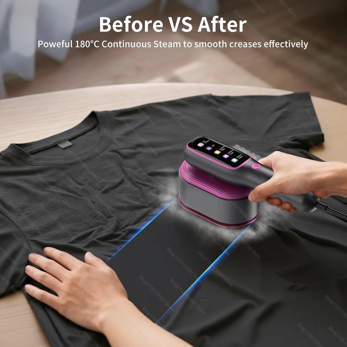 Mini Garment Steamer For Clothing Steam Iron Handheld Portable Home Travelling Voor For Clothes Ironing Wet Dry Ironing Machine
