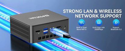 GMKtec G3 Pro Mini PC Intel Core I3-10110U 2*DDR4 2*M.2 SSD WIFI6 BT5.2 2.5G Lan Windows 11 Pro Desktop Office Mini PC Computer