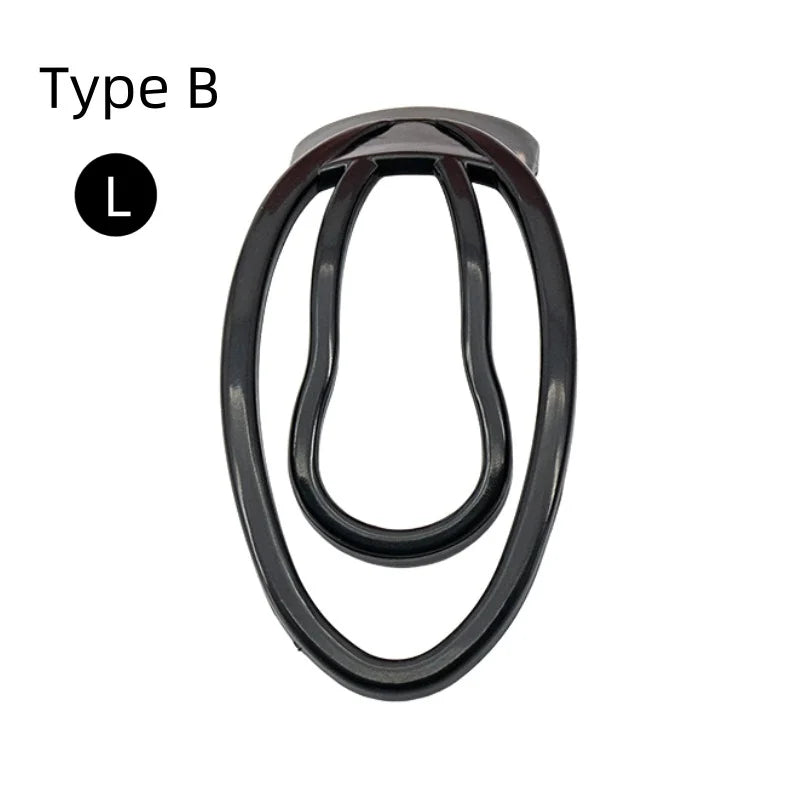 Invisible Chastity Lock Cage with Hollow No Bulge Comfort Fit Underwear for Women Gay BDSM Pussy Training Clip