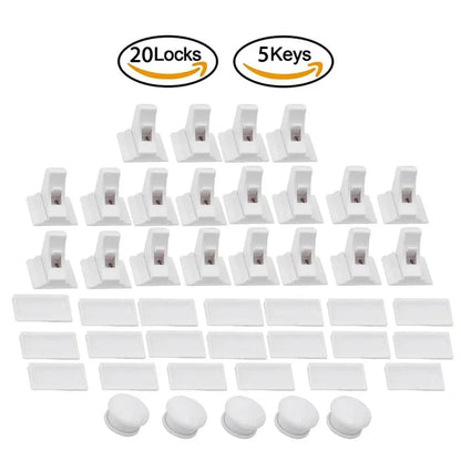 Magnetic Children's Lock for Extra Cabinet Door Safety: A Must-Have for Parents  Drawer Lock  Baby Protection  Baby Safety Lock