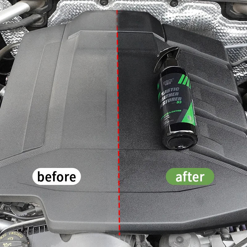 Car Product Hgkj S3 Liquid Leather Plastic Renovator Restorer Coat Wax Car Interior Seat Leather Restoration Repair Agent